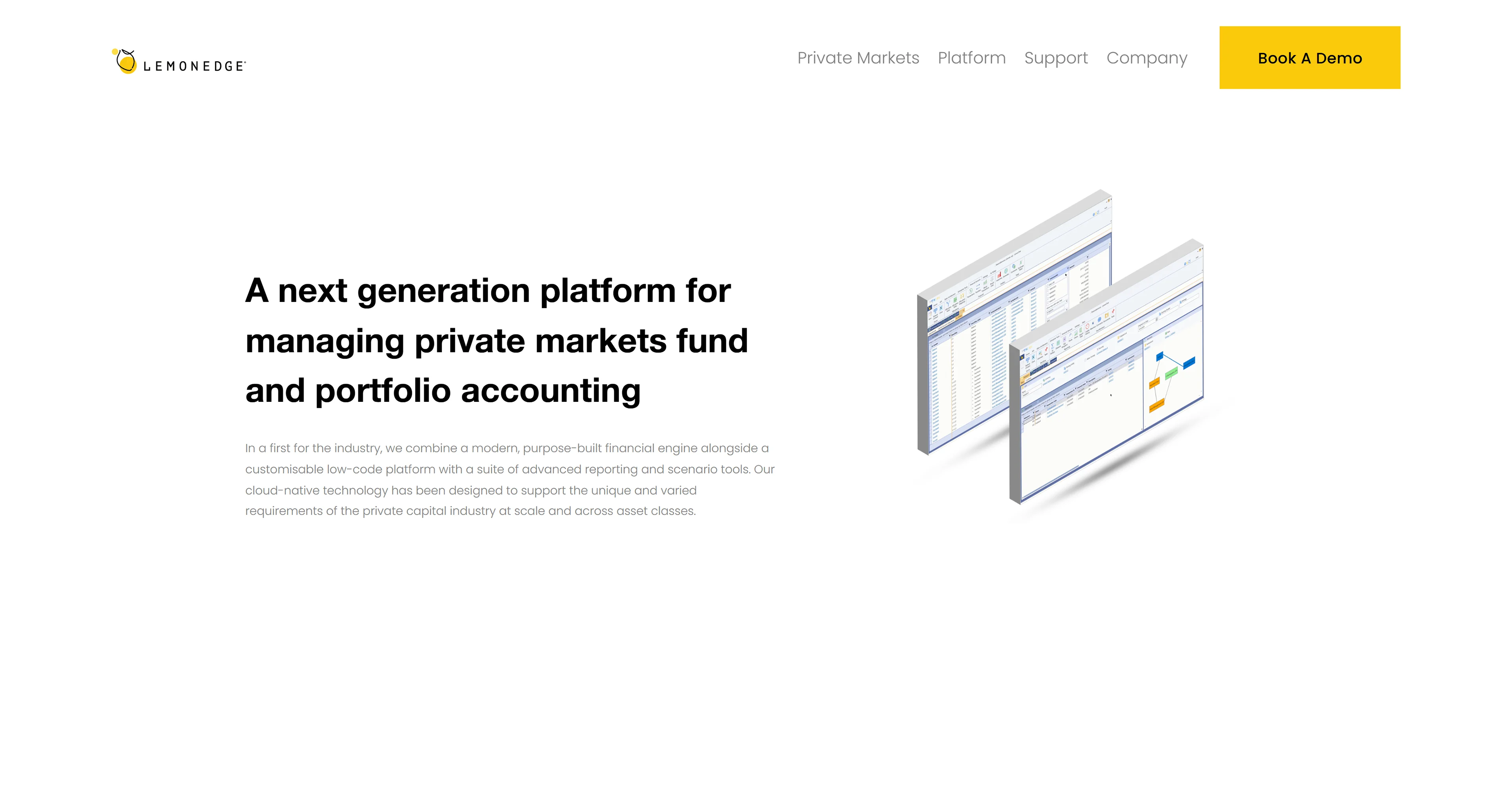 After website redesign for LemonEdge
