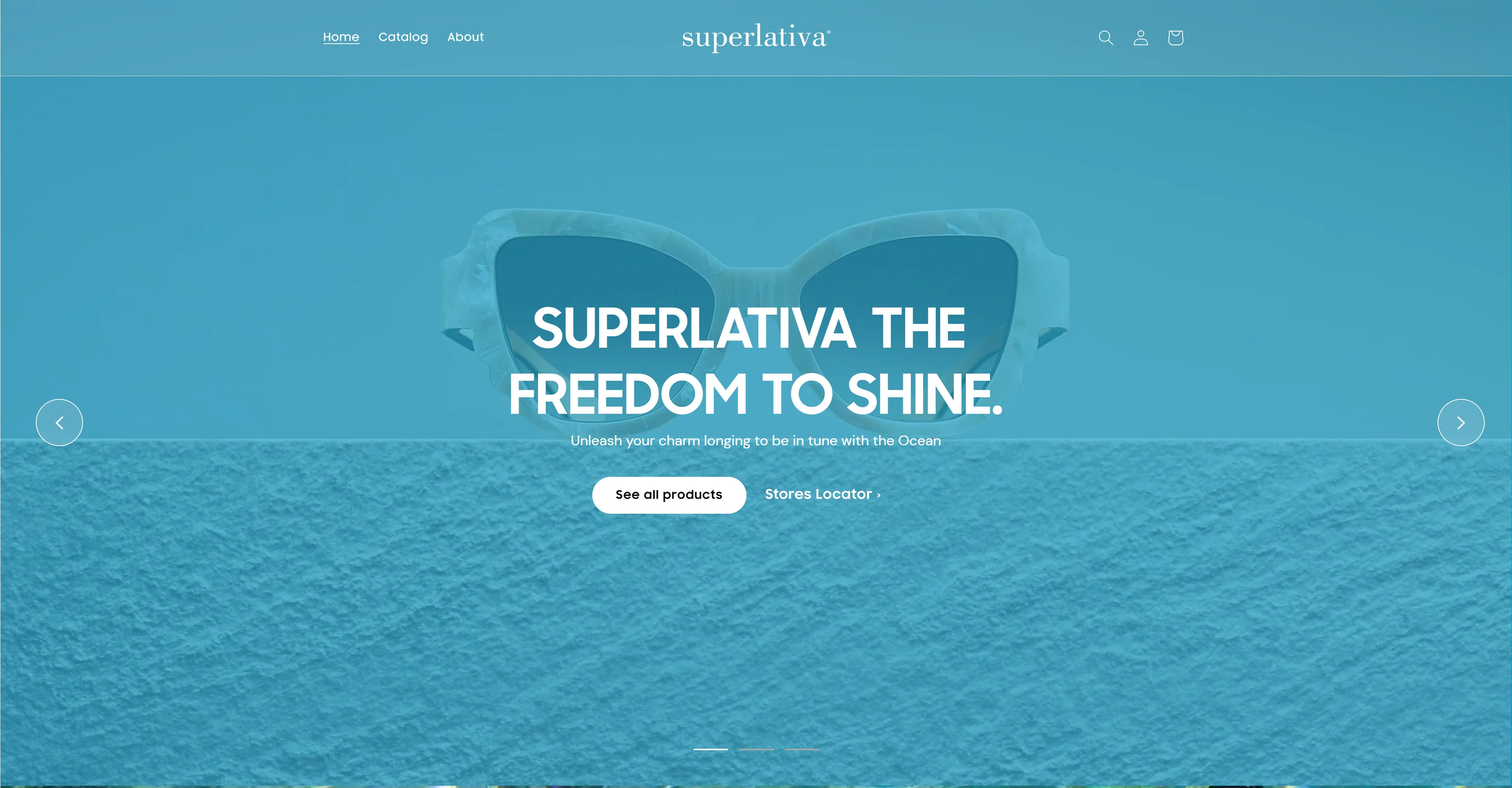 After website redesign for Superlativa