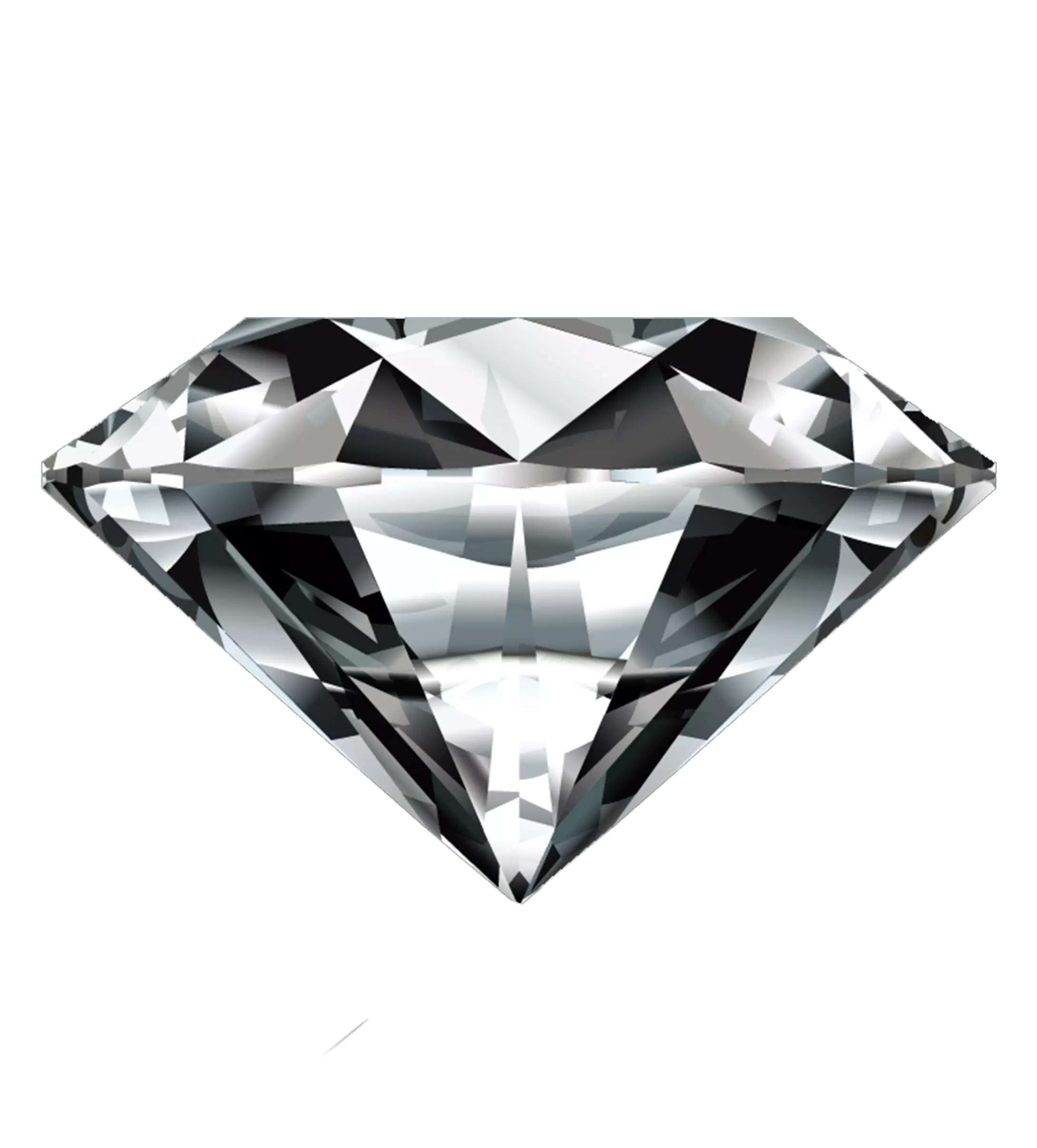 Brand identity diamond brand design gold